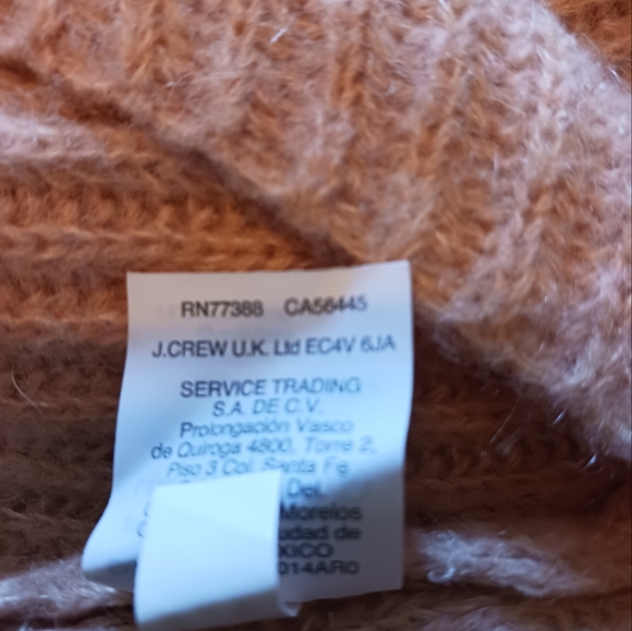J Crew Point Sur Tan Cowl Neck Sweater - Picture 6 of 6